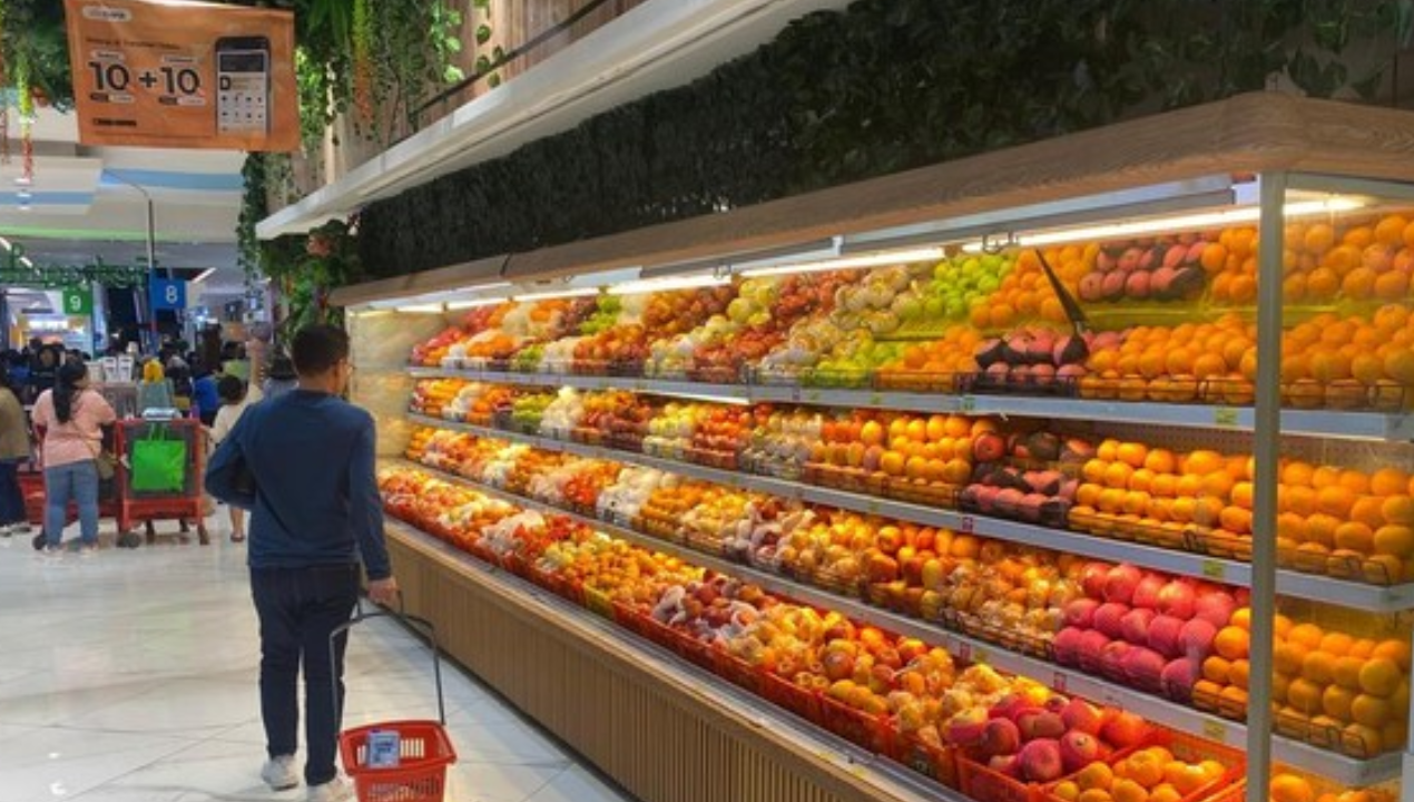 Transmart : Anggur, Apel, dan Lengkeng Turun 20%